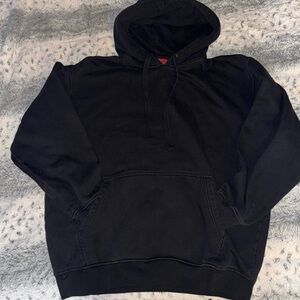 Men’s or Women's Super Thick and heavy Duty Black Hooded Sweater! Men’s Large